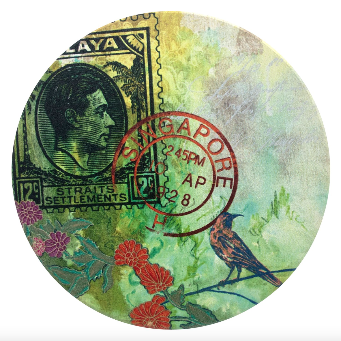 Greenhouse Coaster by Deborah McKellar
