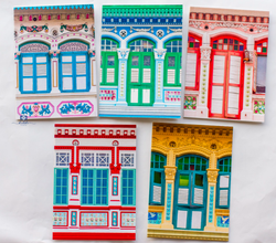 Singapore Shophouse Cards Assorted designs