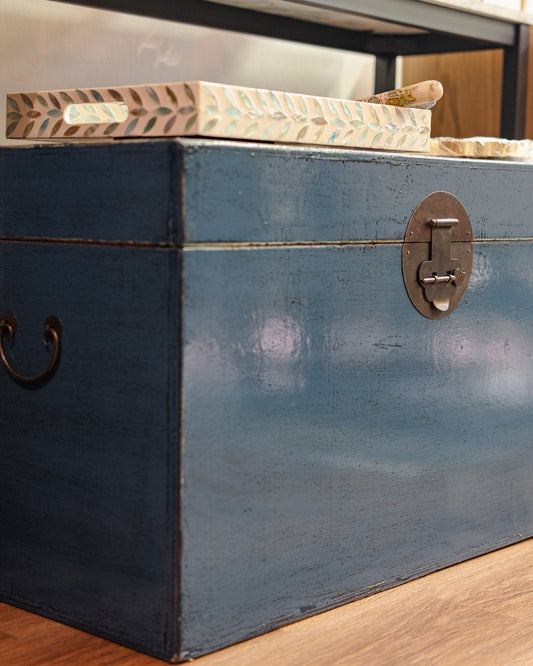 Navy Blue Trunk - New