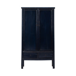 Antique Blue Black Gansu Cabinet