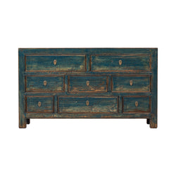 New Blue Green Cabinet with Drawers