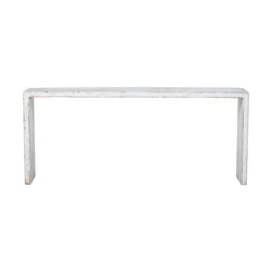 New White Tianjin Console Table