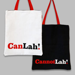 Can Lah & Cannot Lah Reversible Tote Bag